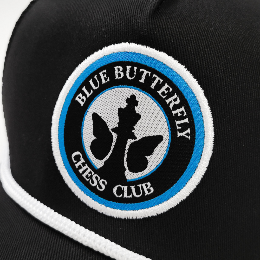 The Blue Butterfly Chess Club Hat