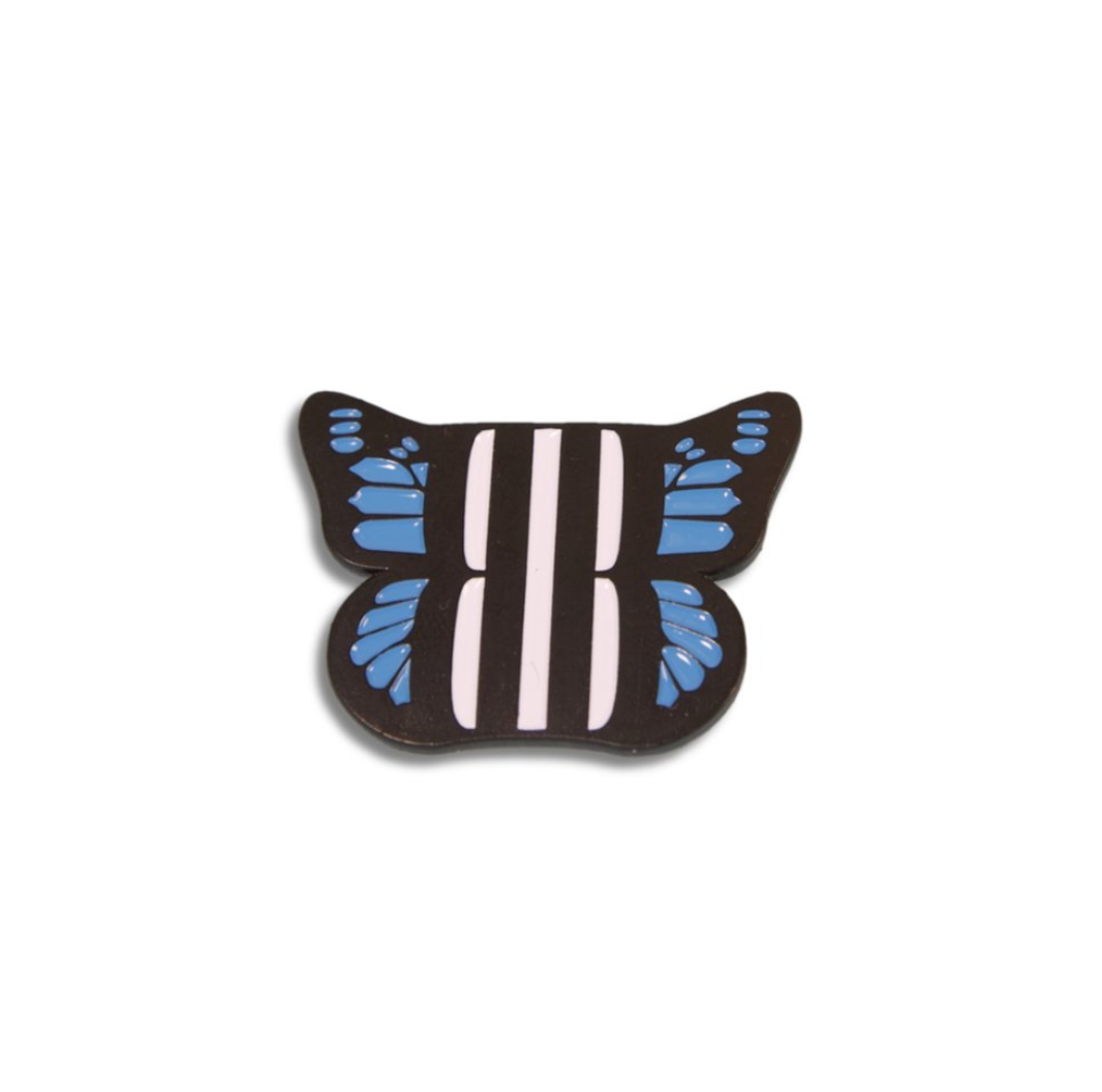 The Blue Butterfly Pin