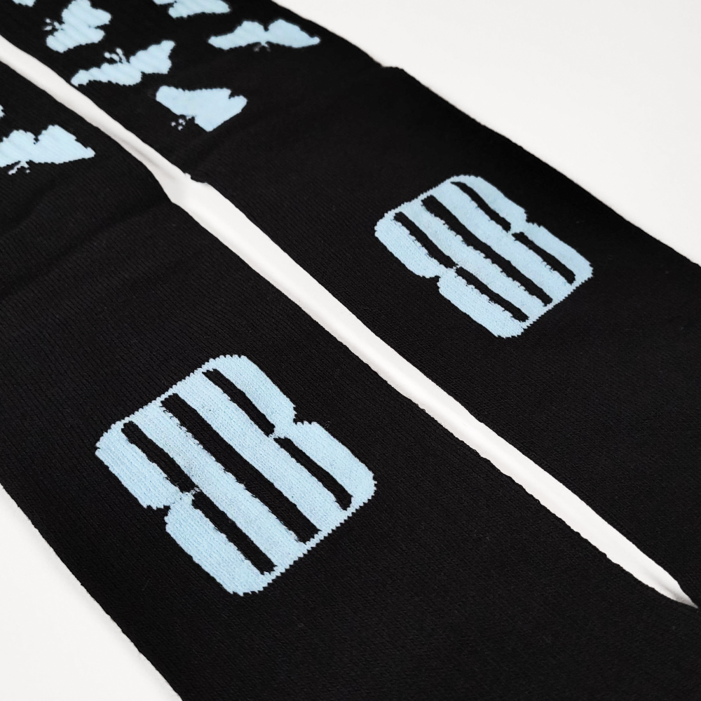 The Blue Butterfly Socks