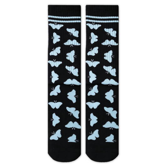 The Blue Butterfly Socks