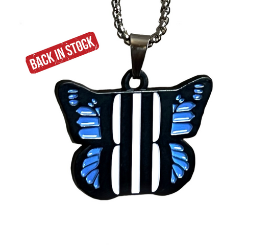 The Blue Butterfly Necklace