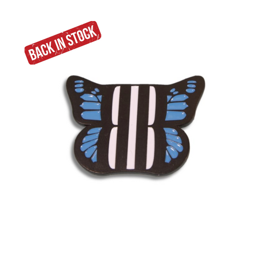 The Blue Butterfly Pin