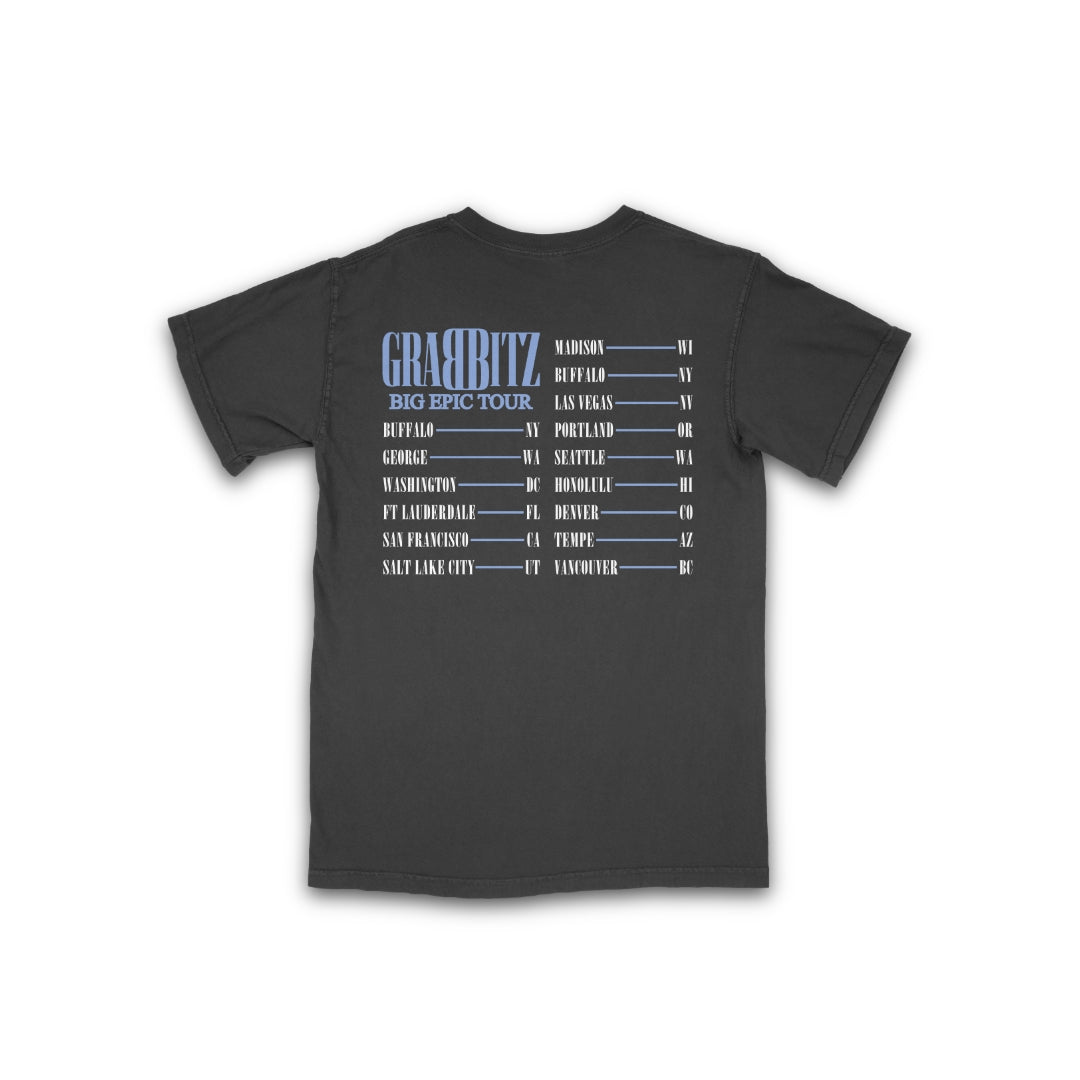 Big Epic Tour Tee [BLACK] – Grabbitz Merch Store