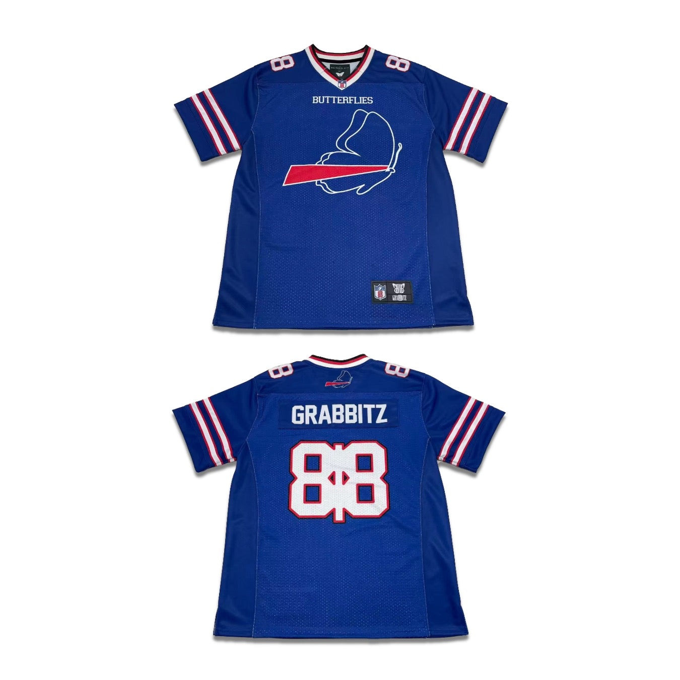 Buffalo Butterflies Football Jersey